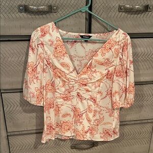 Express flowered blouse